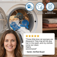 Load image into Gallery viewer, Washing Machine Pet Hair Remover – Sticky Lint Catcher for Dog & Cat Hair