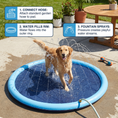 Load image into Gallery viewer, Durable Dog Fountain Splash Pad - Summer Toy