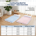 Load image into Gallery viewer, Cooling Dog Bed for Hot Days – Soft, Washable & Comfortable
