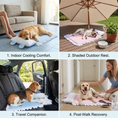 Load image into Gallery viewer, Cooling Dog Bed for Hot Days – Soft, Washable & Comfortable