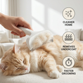 Load image into Gallery viewer, Cat Deshedding Undercoat Rake – Extra-Wide Grooming Tool for Loose Fur & Long Hair