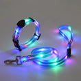 Load image into Gallery viewer, LED Dog Collar with Leash – NightBright