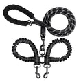 Load image into Gallery viewer, 2-in-1 Double Dog Lead with 360° Swivel – Tangle-Free & Shock-Absorbing