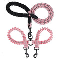 Load image into Gallery viewer, 2-in-1 Double Dog Lead with 360° Swivel – Tangle-Free & Shock-Absorbing