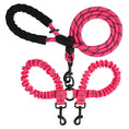 Load image into Gallery viewer, 2-in-1 Double Dog Lead with 360° Swivel – Tangle-Free & Shock-Absorbing