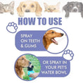Load image into Gallery viewer, Pet Teeth Cleaning Spray Oral Care Remove Tooth Stains Keep Fresh Breath for Cats and Dogs Whitening Remove bad breath