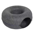 Load image into Gallery viewer, Donut Cat Bed Interactive Tunnel Pet Felt Indoor Toys Cats House Kitten Training Toy Cat Kennel Cat Accessories