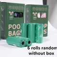 Load image into Gallery viewer, 3/6/10/12 Rolls 180 Count Super Thick Dog Poop Bags,Leak-Proof Polyethylene Suitable For Cats & Dogs, Pet Cleaning Supplies