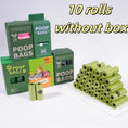 Load image into Gallery viewer, 3/6/10/12 Rolls 180 Count Super Thick Dog Poop Bags,Leak-Proof Polyethylene Suitable For Cats & Dogs, Pet Cleaning Supplies