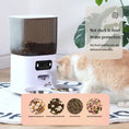 Load image into Gallery viewer, 5L Double Bowls Smart Automatic Cat Feeder With Camera Cat Dry Food Video Dispenser Pet Smart Voice Recorder Auto Feeder For Dog