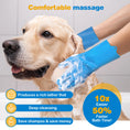 Load image into Gallery viewer, 6PCS Pet Grooming Kit Silicone Dog Toothbrush Finger Dog Bath Gloves Dog Shampoo Brush Pet Grooming Gloves Dog Cat Bath Supplies