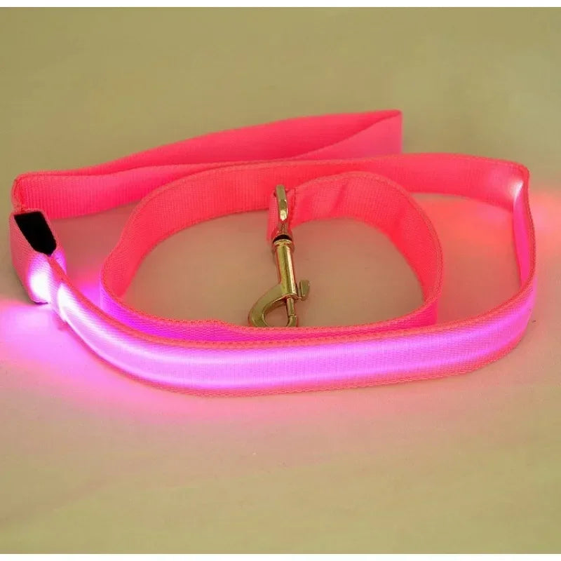 Flashing Leash Electronic Glowing Dog Light Dog LED Luminous Safety Up Accessories For Lead