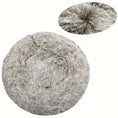 Load image into Gallery viewer, Round Dog Bed Winter Warm Cat Bed Plush Basket for Dog Washable Pet Bed for Small Medium Large Dog Sofa Cat