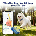 Load image into Gallery viewer, GPS Pet Tracker for Dogs Cats Built-in IoT Sim WiFi Tracking Unlimited Distance QR Code Anti-Lost Locator, Subscription Required