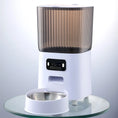 Load image into Gallery viewer, 5L Double Bowls Smart Automatic Cat Feeder With Camera Cat Dry Food Video Dispenser Pet Smart Voice Recorder Auto Feeder For Dog