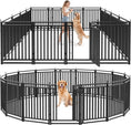 Load image into Gallery viewer, 40" Height 16 Panel Dog Fence Outdoor Yard Playpen Portable Kennel for Camping