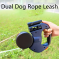 Load image into Gallery viewer, Tangle Free Dual Dog Leash