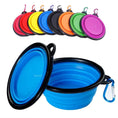 Load image into Gallery viewer, Silicone Travel Dog Bowl