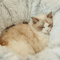 Load image into Gallery viewer, Plush Tunnel Play Bed for Cats
