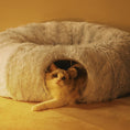 Load image into Gallery viewer, Plush Tunnel Play Bed for Cats
