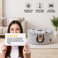 Load image into Gallery viewer, 4-in-1 Foldable Cat Tunnel House – Interactive Hideaway, Scratcher & Play Bed
