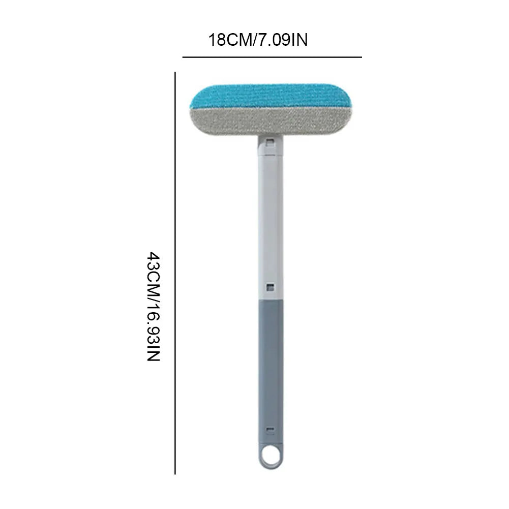 3 in 1 Pet Hair Remover Brush Long Handle Window Cleaning Brush P