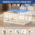Load image into Gallery viewer, Clear Acrylic Dog Playpen, 10 Panels, Indoor Pet Fence for Puppy, Cat, Rabbit, Small Animals, Safe & Easy Assembly
