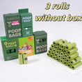 Load image into Gallery viewer, 3/6/10/12 Rolls 180 Count Super Thick Dog Poop Bags,Leak-Proof Polyethylene Suitable For Cats & Dogs, Pet Cleaning Supplies
