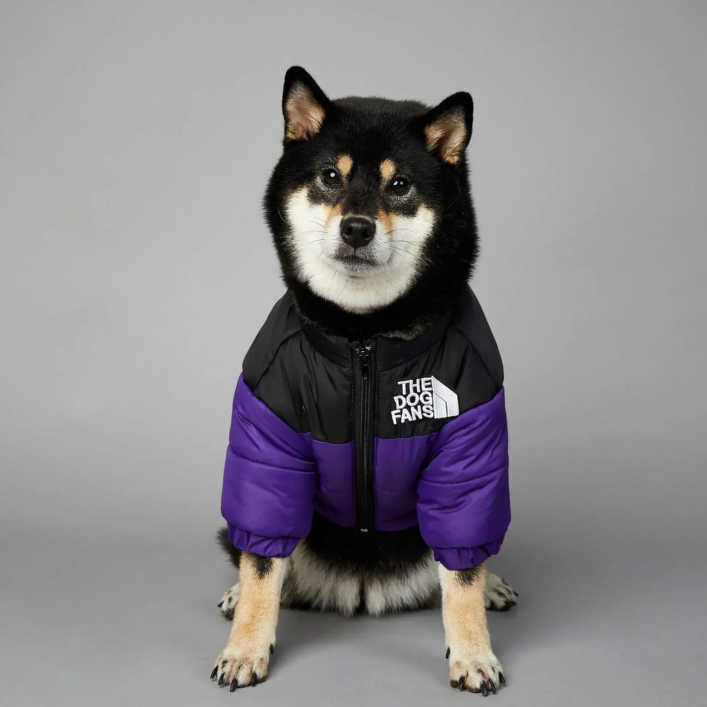 Puppy Coat Dog Down Jacket The Dog Fans Winter Pet Clothes for Small Medium Dogs Warm Thick Dog Vest French Bulldog Dropshipping