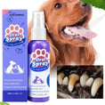 Load image into Gallery viewer, Pet Teeth Cleaning Spray Oral Care Remove Tooth Stains Keep Fresh Breath for Cats and Dogs Whitening  Remove bad breath
