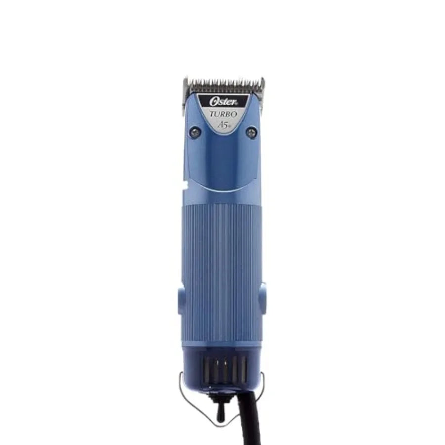 Oster A5 Pet Hair Clippers for Dog Cat Grooming with 2 Speed Settings Detachable Blade Blue