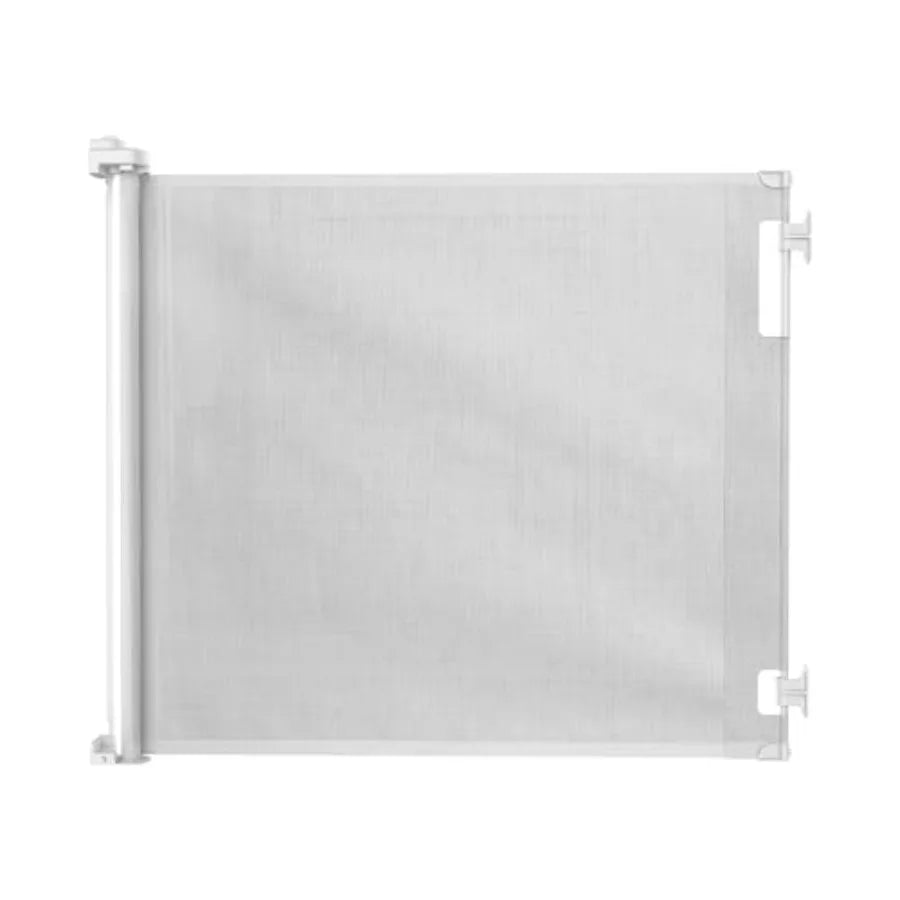 Indoor/Outdoor Paw Proof Retractable Dog Gate 36.6" Tall Extends to 71" Wide