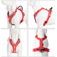 Load image into Gallery viewer, SMALL COMBINATION Pet Harness No Pull Nylon Reflective Dog Harness Adjustable Comfortable Control Walking Running  accessories
