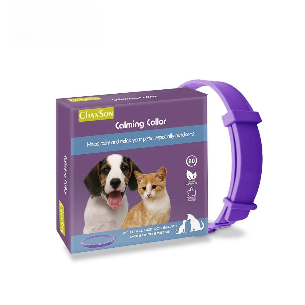 Pet Calming Collar For Cats Dogs