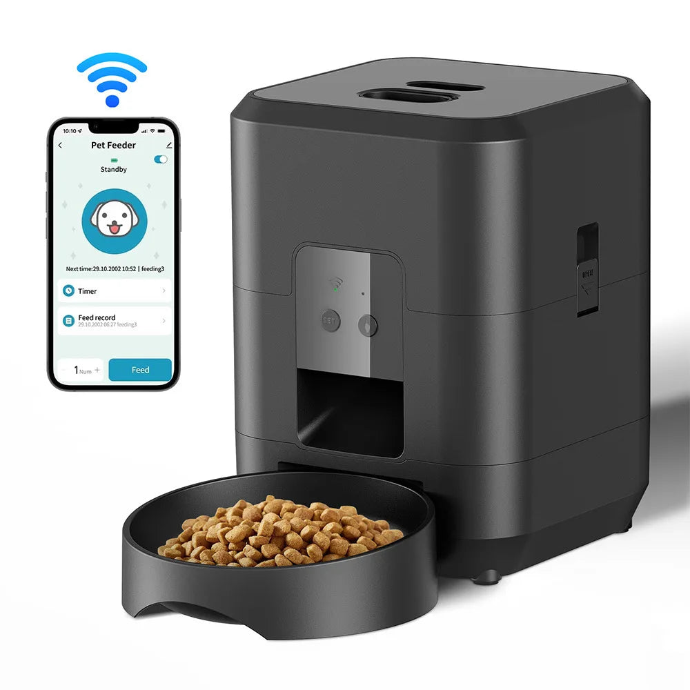 2L Smart Pet Feeder with Camera Visual Interactive WIFI Remote,Dog cat feeder,dog bowl