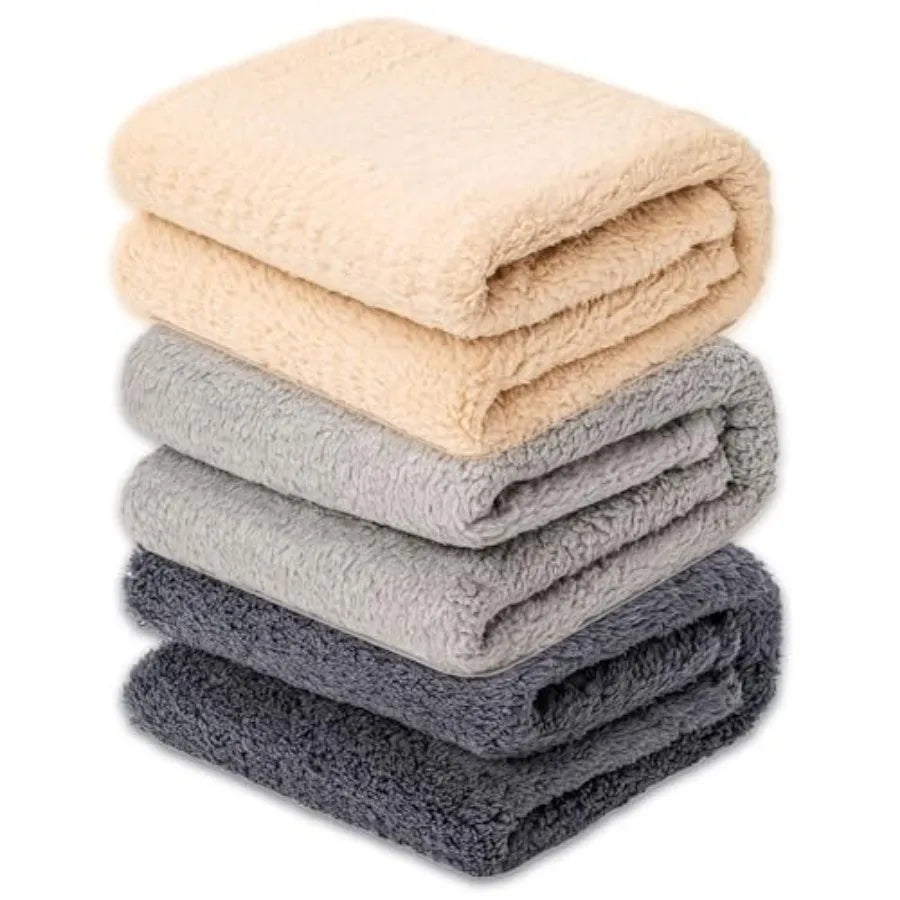 3 Blankets, Dog Cat Pet Blanket, Soft Warm Fleece, for Puppy, Small Dogs or Kitten, Cats, Plush Fuzzy Blanket for Bed, Sofa, Tr