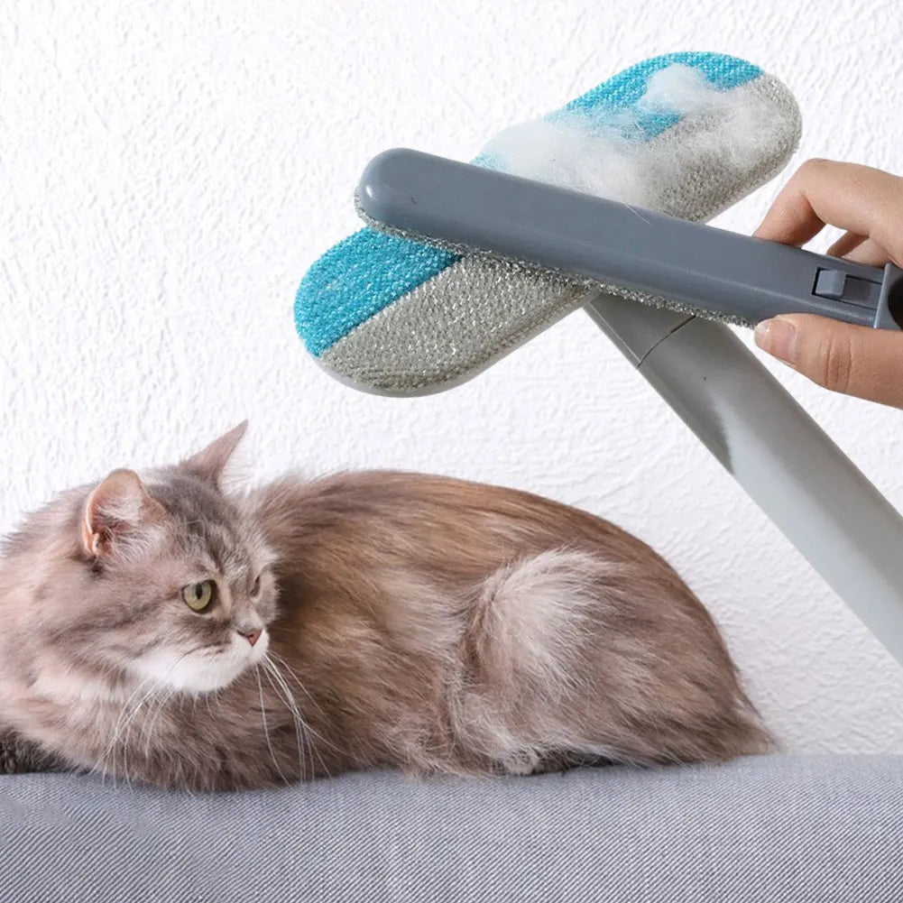 3 in 1 Pet Hair Remover Brush Long Handle Window Cleaning Brush P