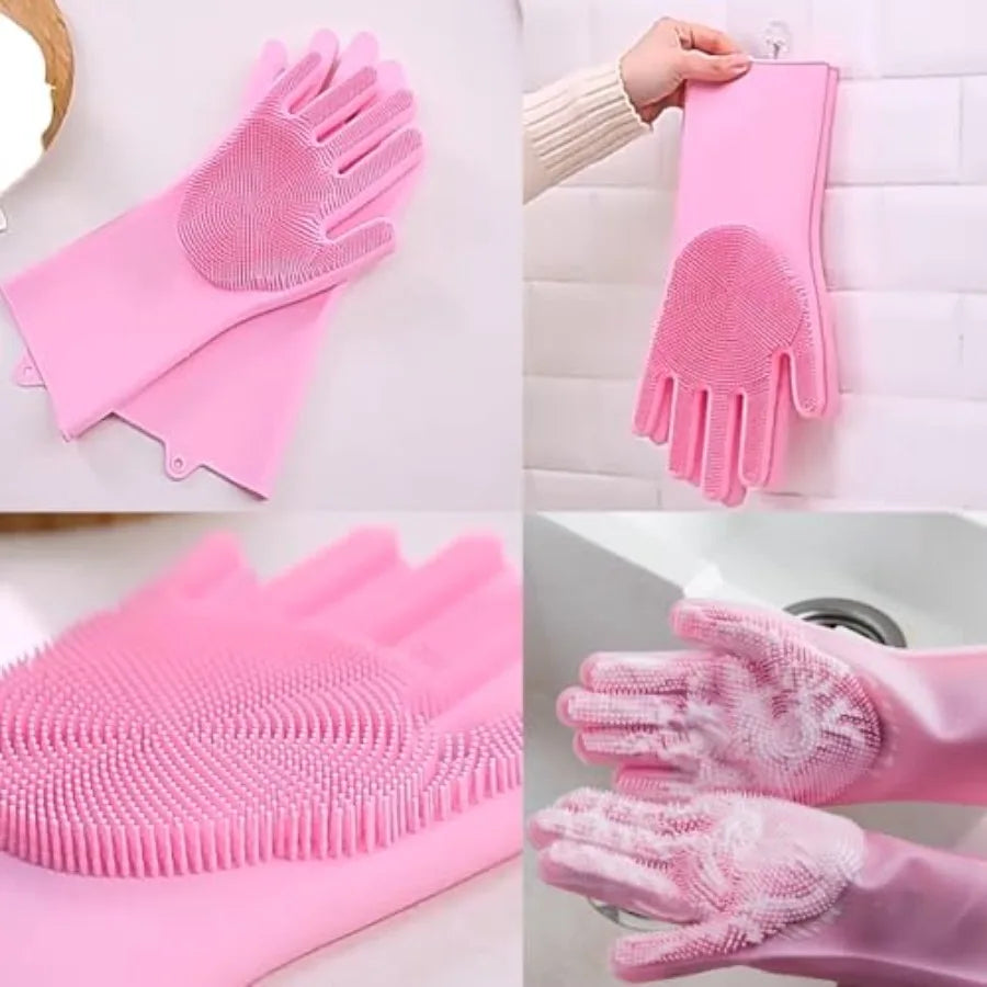 8PCS Dog Bath Supplies Set Dog Washing Gloves Shampoo Brush, Shedding Slicker Brush Complete Pet Grooming Kit for DogandCat and