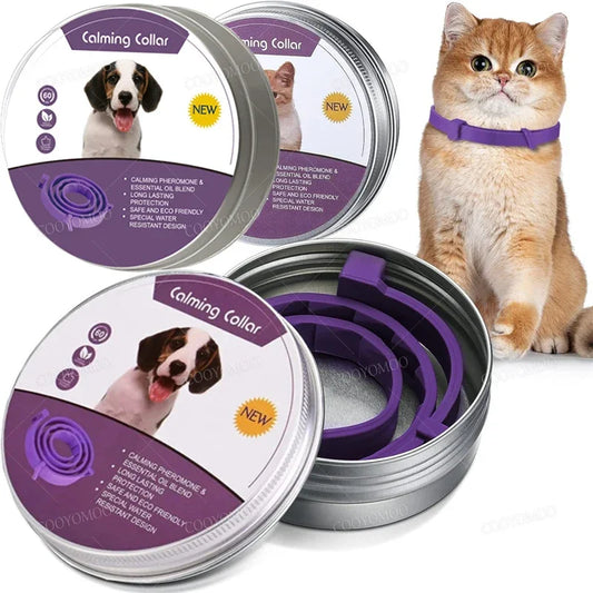 New Release Dog/Cat Calming Pheromone Collar - Relieves Anxiety