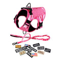 Load image into Gallery viewer, Military Pink Camouflage Dog Harness For Large Medium Dogs Harnesses Leash Adjustable Pet German Shepherd Tactical Training Vest
