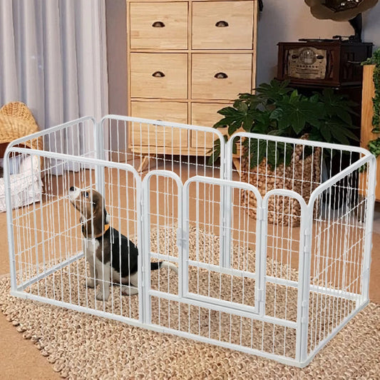 6 Panel Heavy Duty Portable Pet Playpen