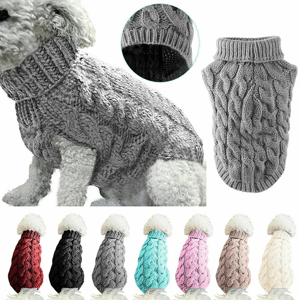 New Pet Small Pet Dog Clothes Sweater Fashion Autumn Winter