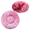 Load image into Gallery viewer, Round Dog Bed Winter Warm Cat Bed Plush Basket for Dog Washable Pet Bed for Small Medium Large Dog Sofa Cat
