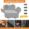 Load image into Gallery viewer, Dog Car Seat Cover Waterproof Pet Dog Carriers Travel Mat Hammock For Small Medium Large Dogs Car Rear Back Seat Safety Pad
