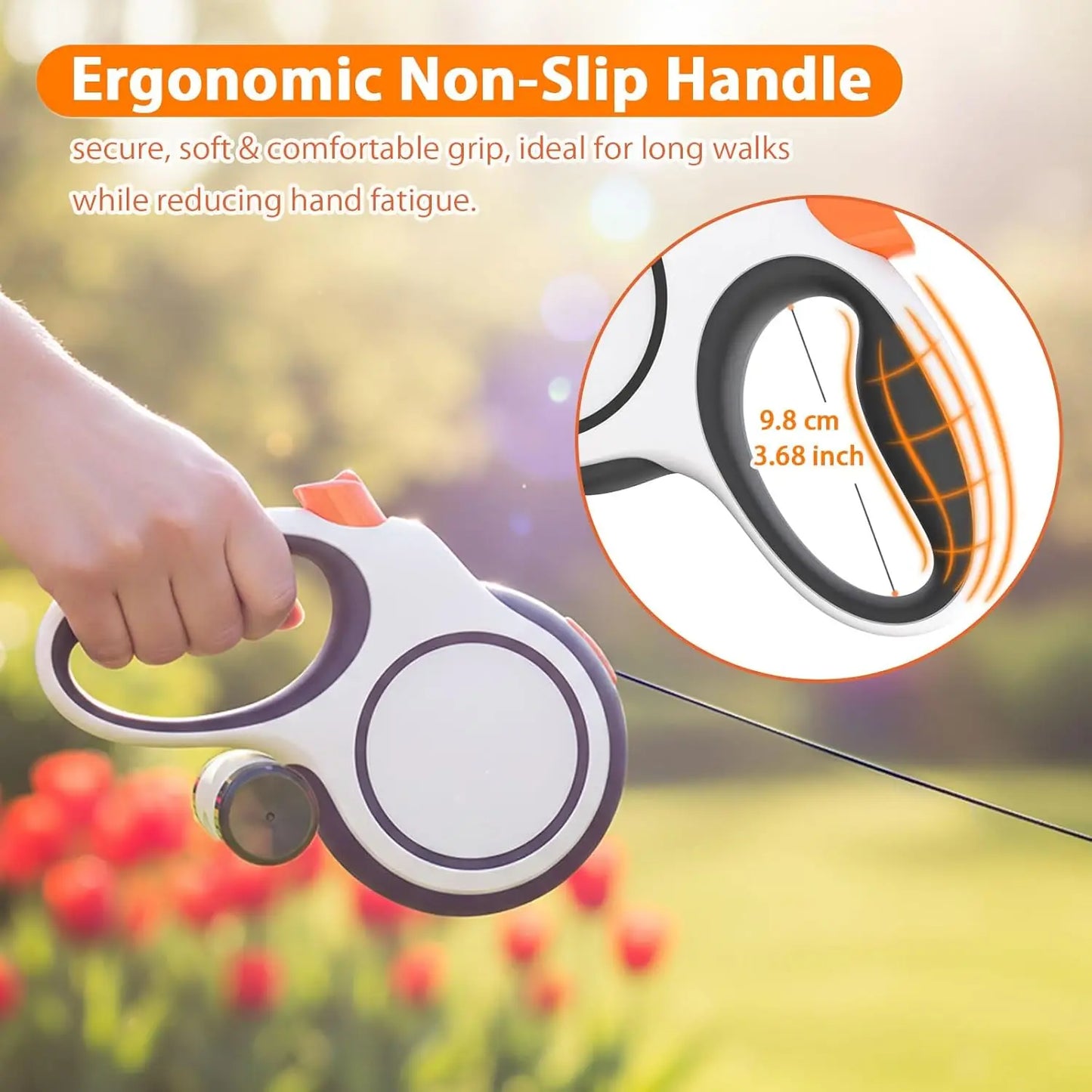 Dog Leash Retractable Roulette Collar for Small Big Dogs Accessories