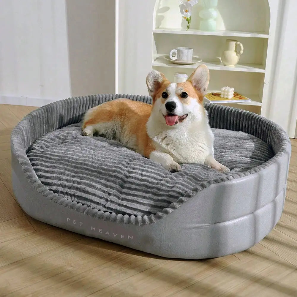 Extra Large & Thick Pet Dog Bed, Suitable For All Breeds, With Removable Washable Cushion And Thick Filling