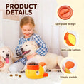 Load image into Gallery viewer, 2-In-1 Dog Interactive Slow Feeder Bowls & Food Puzzle Toy, Duck-Shaped Dog TreatDispenser Anti-Gulping Bowl For Healthy Eating & LQ Training (Yellow)

