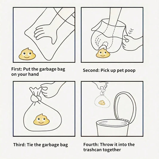 3/6/10/12 Rolls 180 Count Super Thick Dog Poop Bags,Leak-Proof Polyethylene Suitable For Cats & Dogs, Pet Cleaning Supplies