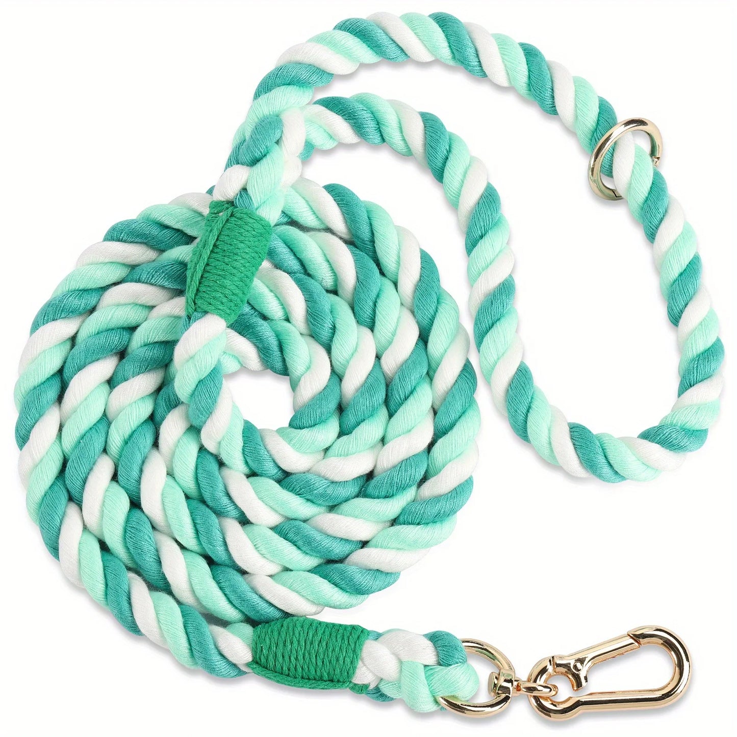 Colored Dog Leash Strong & Stylish Braided Rope Dog Leash - Perfect for Small, Medium & Large Dogs! Christmas Gift Pet Leashes