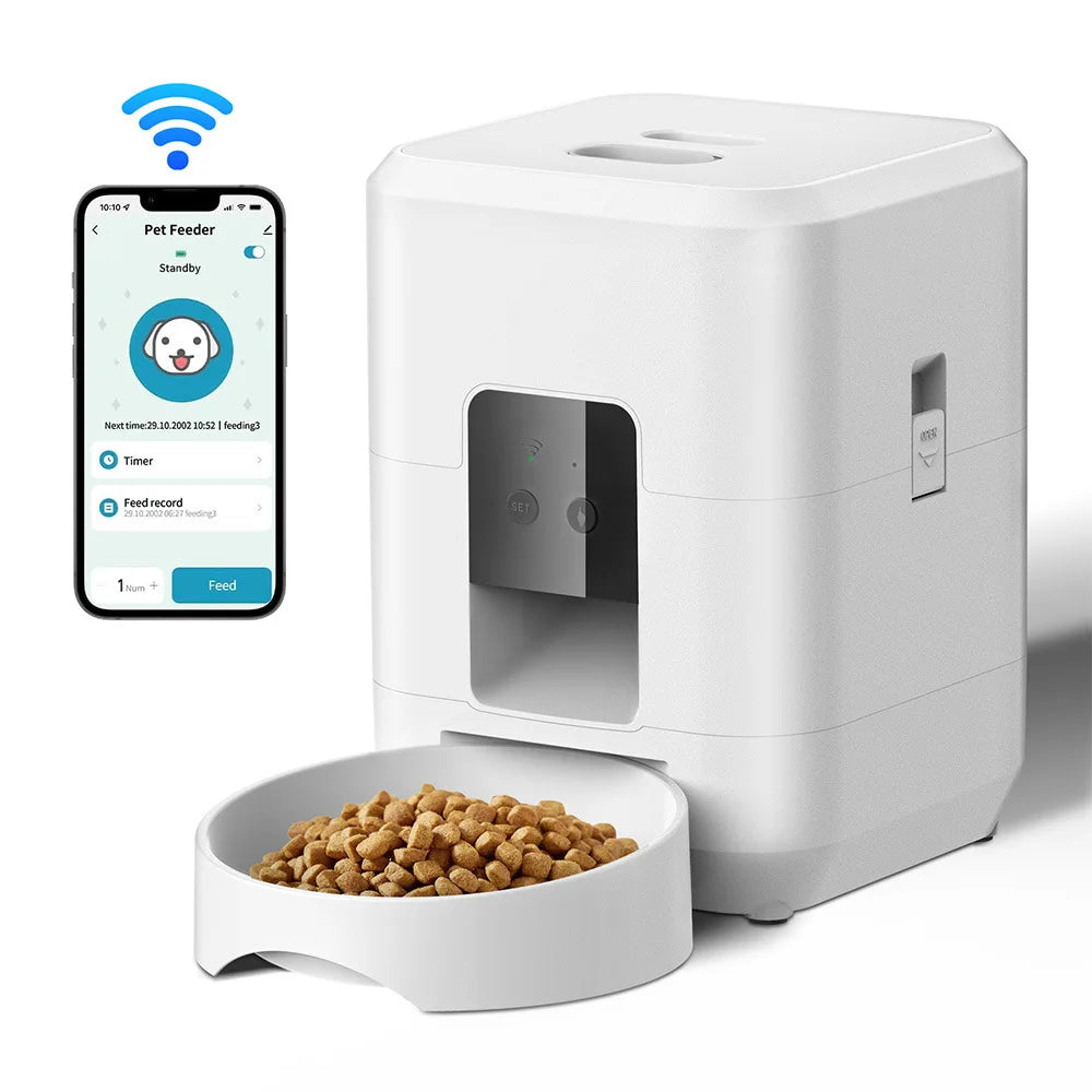 2L Smart Pet Feeder with Camera Visual Interactive WIFI Remote,Dog cat feeder,dog bowl